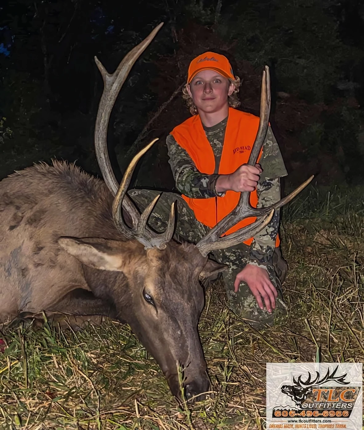 Kentucky elk customer harvest with TLC Outfitters