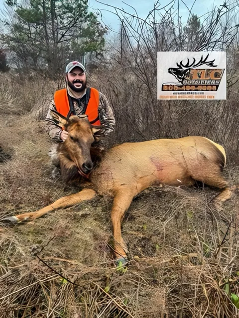 Kentucky Elk customer harvest photo from TLC Outfitters