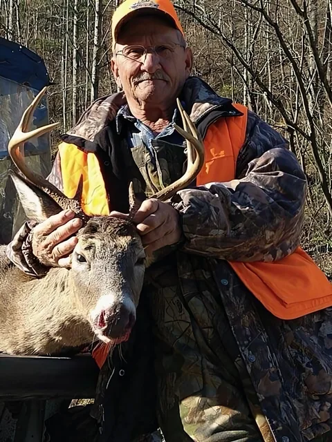 Whitetail customer harvest photo from TLC Outfitters