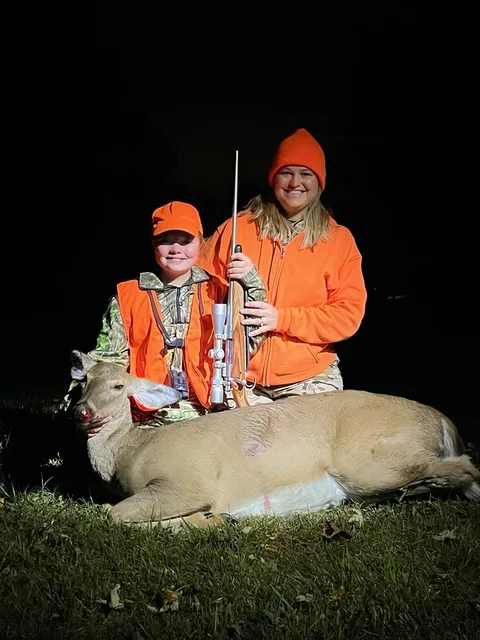 Whitetail customer harvest photo from TLC Outfitters