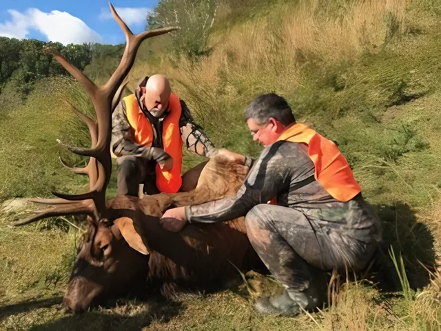 Kentucky Elk customer harvest photo from TLC Outfitters