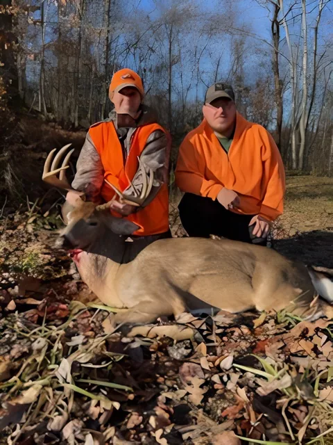Whitetail customer harvest photo from TLC Outfitters