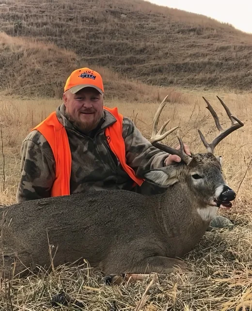 Whitetail customer harvest photo from TLC Outfitters