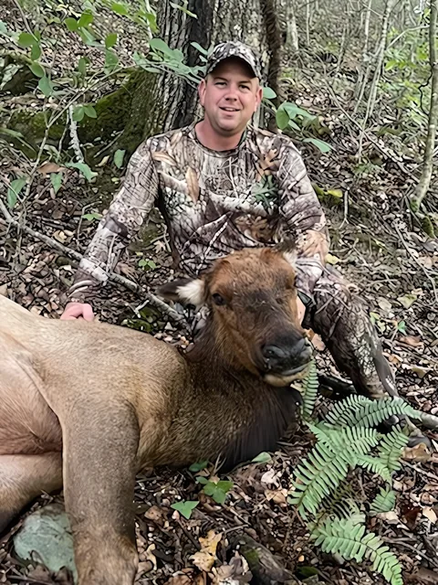 Kentucky Elk customer harvest photo from TLC Outfitters